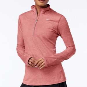 🏃‍♀️🌟Nike Women's Coral Long Sleeve Performance Top